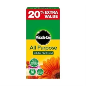 Image of Miracle-Gro All Purpose Plant Food 1kg PLUS 20% Free