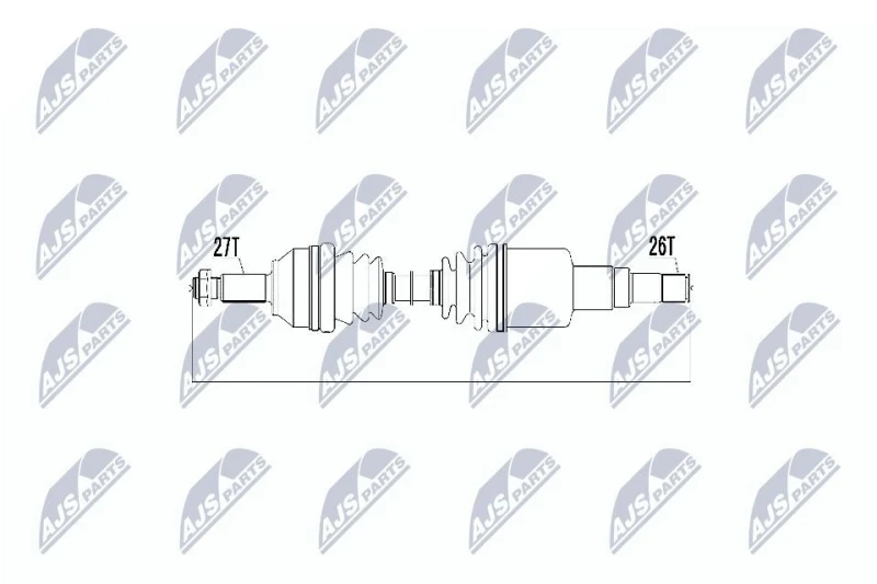 Image of NTY Drive shaft NTY NPW-JG-000