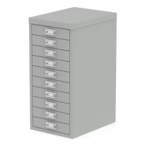 Qube by Bisley Multidrawer 29/10 NL Goose Grey