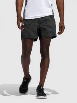 image of adidas TKY Camo Shorts - Black, Size XS, Men