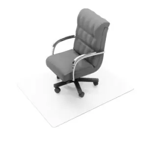 Image of Ecotex Enhanced Polymer Rectangular Chair Mat for Hard Floors - 120 x 150cm