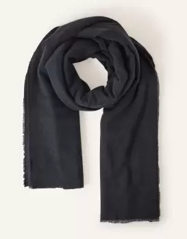 Image of Accessorize Womens Grace Super-Soft Blanket Scarf Blue, Size: One Size