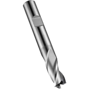 Image of S813HB 12.00MM Carbide 3 Flute Weldon Flat Short Series Slot Drill - Alcrona Coated DIN 6527L