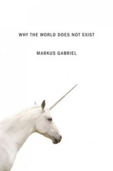 Image of Why the World Does Not Exist by Markus Gabriel Hardback