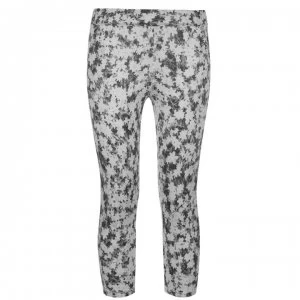 image of USA Pro Training Capri Tights Junior Girls - Mono Floral