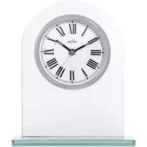 image of Acctim Adelaide Mantel Clock - Silver