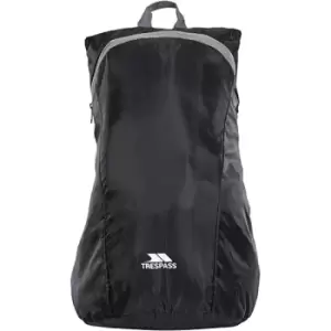 Image of Trespass Reverse Packaway Rucksack Black