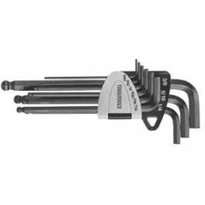 Image of Teng Tools 1499AF 9 Piece AF Ball End Hex Key Set