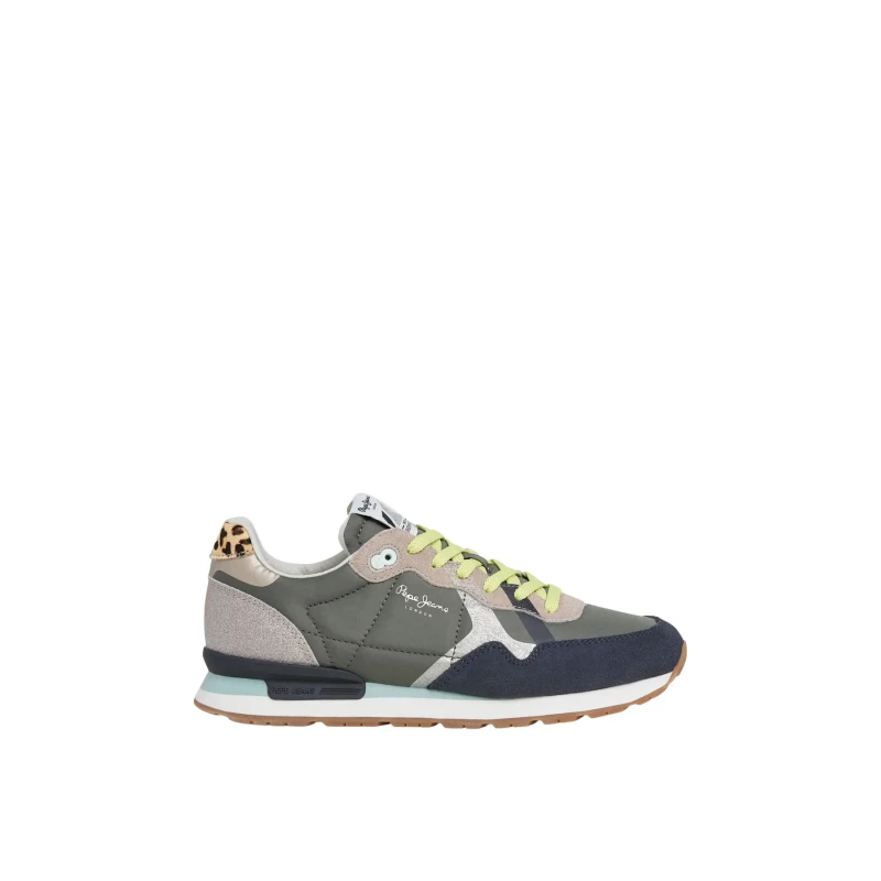 Image of Pepe Jeans Womens Trainers Pepe Jeans Brit Glitter Vert Female 38