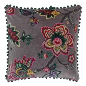 Image of Palampur Velvet Cushion Mink, Mink / 50 x 50cm / Cover Only