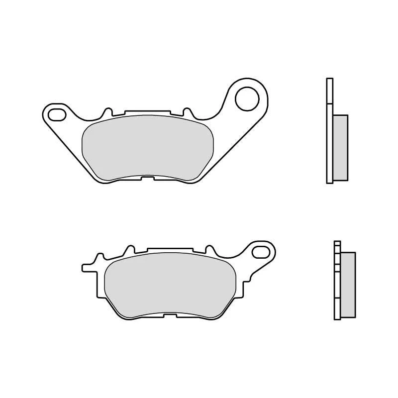 Image of BREMBO Brake pad set BREMBO 07YA53CC