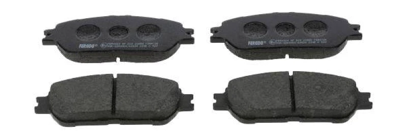 Image of FERODO FDB4126 Brake pad set PREMIER ECO FRICTION not prepared for wear warning indicator Brake Pad Set,disc brake (402)