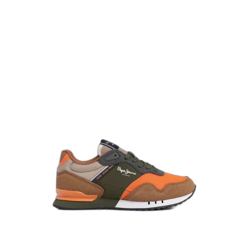 Image of Pepe Jeans Girl Trainers Pepe Jeans London Park Orange Female 32
