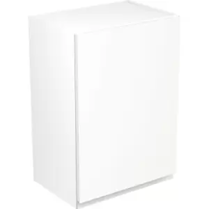 Image of Kitchen Kit Flatpack J-Pull Kitchen Cabinet Wall Unit Super Gloss 500mm in White MFC