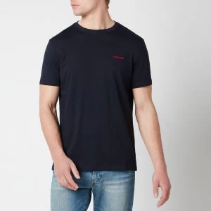 Image of Tommy Hilfiger Mens Crewneck T-Shirt - Desert Sky - L
