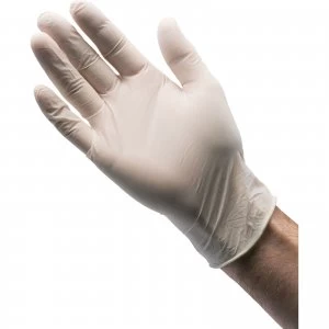 Image of Draper Disposable Latex Gloves L Pack Of 10
