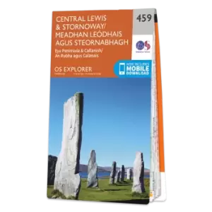 image of Map of Central Lewis & Stornoway