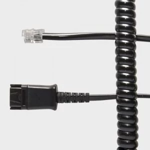 image of JPL BL-04+P U10PS PLX QD Black cable interface/gender adapter