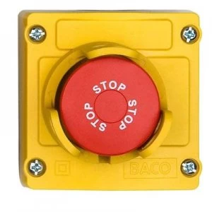 Image of BACO LBX130093 Kill switch enclosure protective sleeve 240 V AC 2.5 A 3 breakers IP66