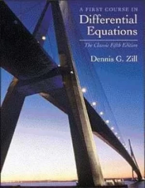 Image of A first course in differential equations by Dennis G. Zill