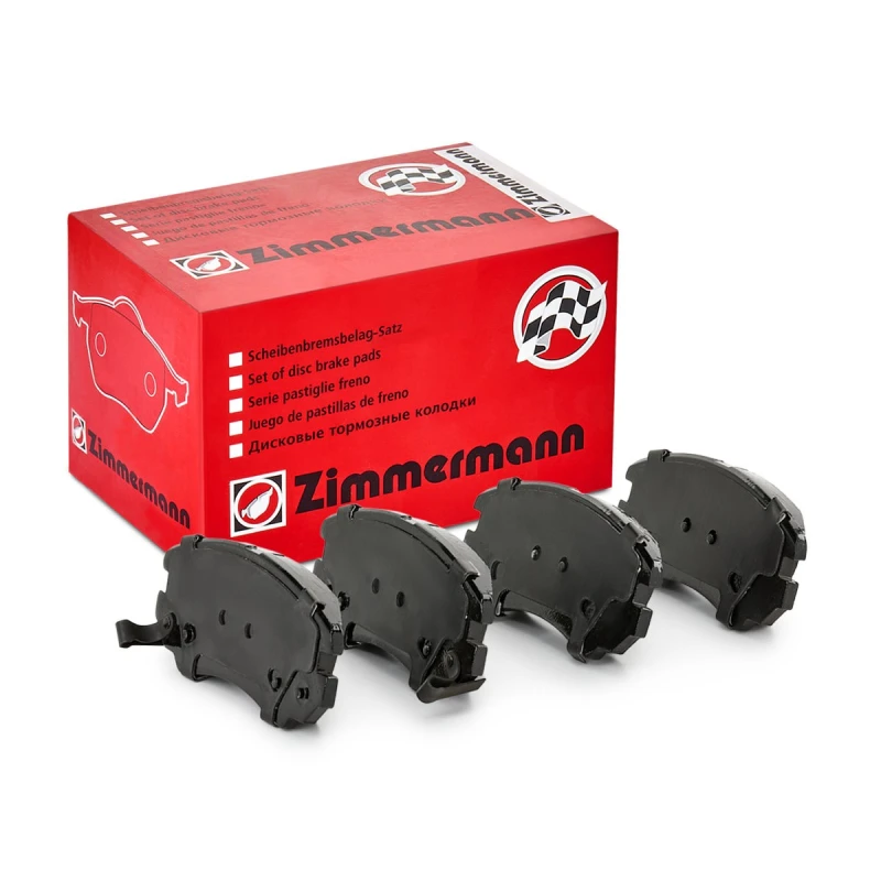 Image of ZIMMERMANN 23891.170.1 Brake pad set Front Axle, with acoustic wear warning, Photo corresponds to scope of supply Brake Pad Set,disc brake (402)