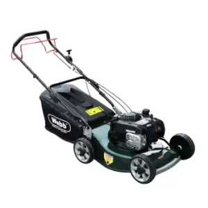 image of Webb WER19ALSP 48cm Self Propelled Petrol Rotary Lawnmower