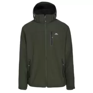 Image of Trespass Mens Accelerator II Waterproof Softshell Jacket (XL) (Olive)