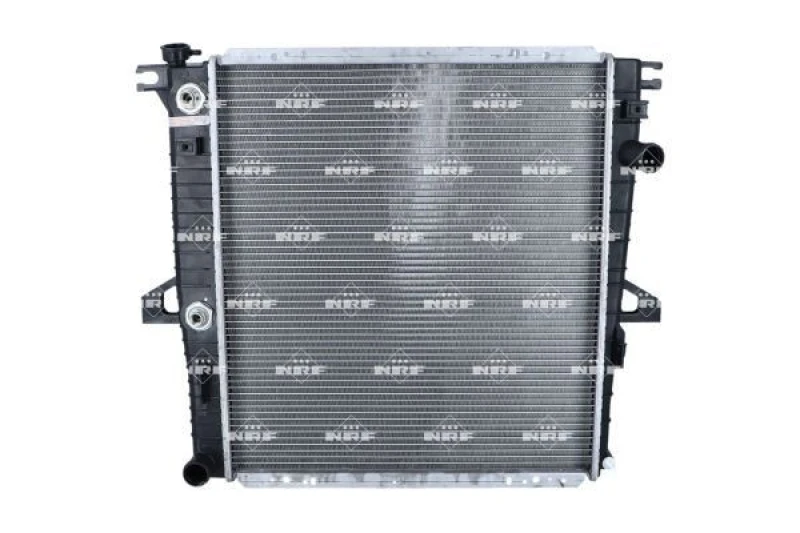 Image of NRF 56033 Engine radiator EASY FIT Brazed cooling fins, Aluminium, with mounting parts Aluminium Radiator,engine cooling (470)