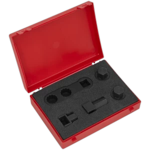 Image of Sealey 5 Piece Auxiliary Belt Tensioner Tool Kit