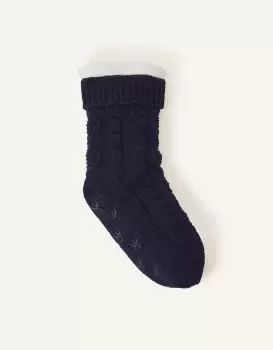 Image of Accessorize Cable Slipper Socks