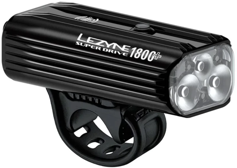 Image of Lezyne Super Drive 1800+ Smart Front Cycle Light 1800/FRONT Black - Cycles UK