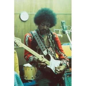 Image of Jimi Hendrix - Studio Maxi Poster