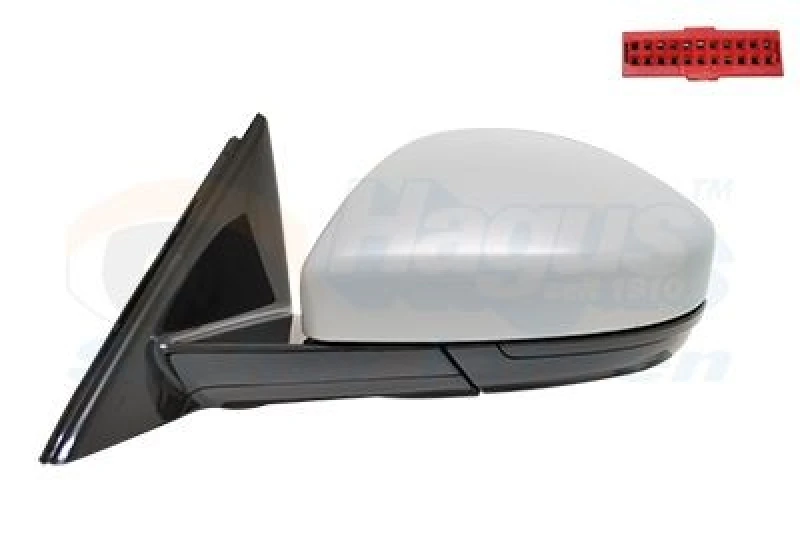 Image of VAN WEZEL Wing mirror VAN WEZEL 0261817