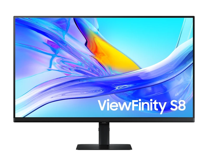 Image of Samsung LS32D800UAU computer monitor 81.3cm (32") 3840 x 2160 pixels Quad HD Black LS32D800UAUXXU