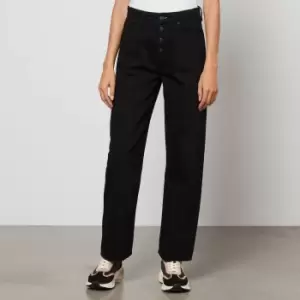 Image of BOSS Womens Modern Barrel 4.0 Jeans - Black - W26