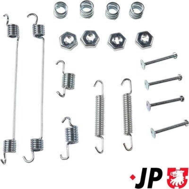 Image of JP GROUP Brake shoe fitting kit JP GROUP 4363952310