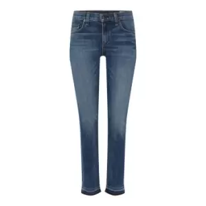 image of Rag and Bone Dre Unrolled Hem Jeans - Blue