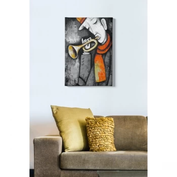Image of Kanvas Tablo (50 x 70) - 180 Multicolor Decorative Canvas Painting