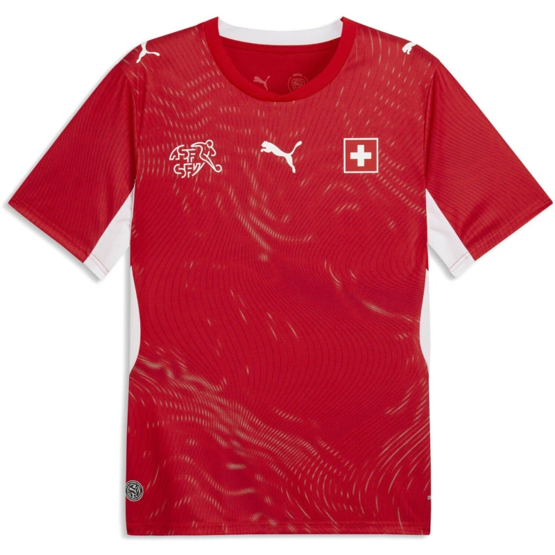 Image of Puma PUMA Switzerland Home Shirt 2026 Adults Red/White male S