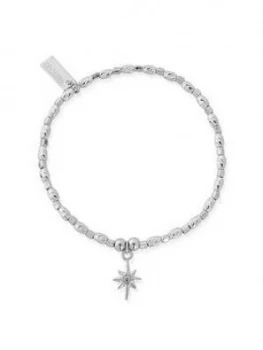 Chlobo Chlobo Sterling Silver Soul Glow Lucky Star Bracelet