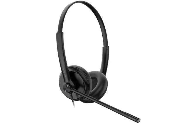 Image of Yealink YHS34 Headset Wired Head-band Calls/Music Black YHS34 DUAL