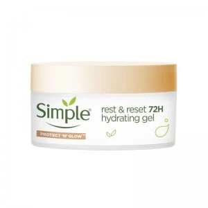 Simple Rest and Reset 72h Hydrating Gel 50ml