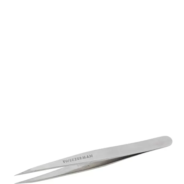 image of Tweezerman Deluxe Point Tweezer 1240R-R - Stainless Steel