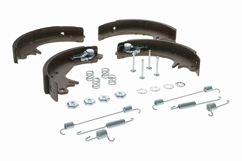 Image of VAICO V42-4128 Brake Shoes Q+, original equipment manufacturer quality, Rear Axle, Ø: 180mm Brake Shoe Set (70)