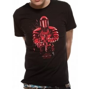 Image of Star Wars VIII The Last Jedi - Praetorian Guard Mens Small T-Shirt - Black
