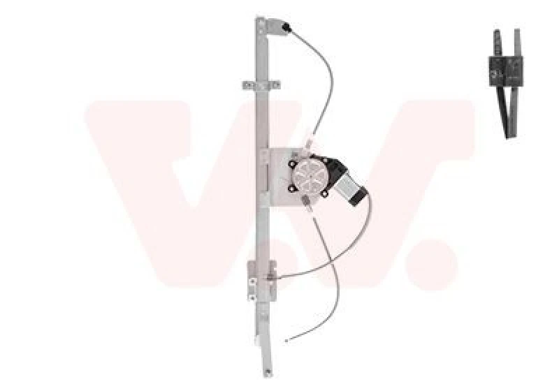 Image of VAN WEZEL Window regulator VAN WEZEL 0947261