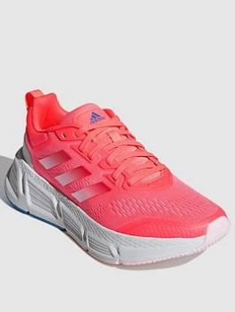 Image of adidas Questar - Red, Size 3.5, Women