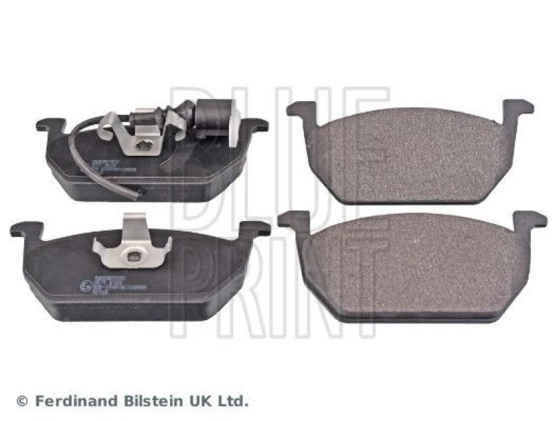 Image of Blue PRINT Brake pad set Blue PRINT ADV184227