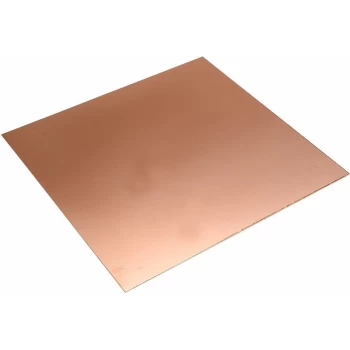 image of 341020 Copper Clad Single Sided FR4 Fibre Glass 233.4 x 220mm - R-tech