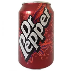 image of Dr Pepper 330ml Cans 24 Pack